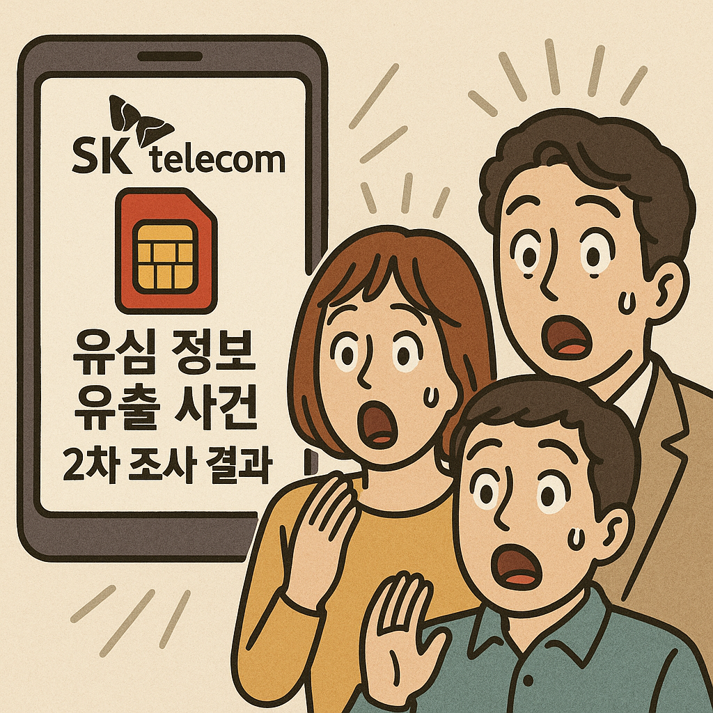SK텔레콤 유심 정보 유출 사건 2차 조사 결과 분석 보고서
